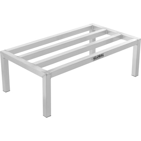 Global Industrial Aluminum Dunnage Rack 24W x 18D x 12H 799143
